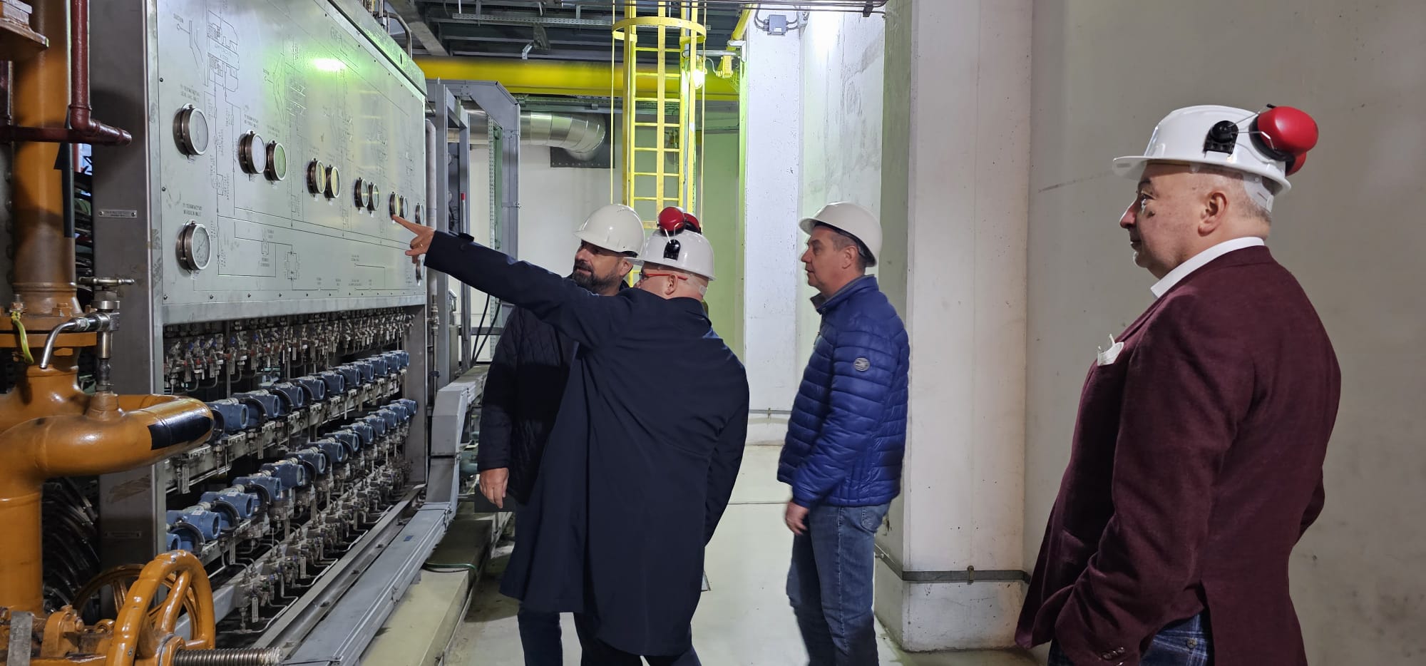 ELCEN a primit la CET București Vest vizita domnilor Hans Korteweg, Managing Director COGEN Europe, și Mihai David, Președinte COGEN România