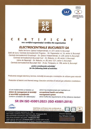 Certificat SRAC SR EN ISO 45001-2018_2025